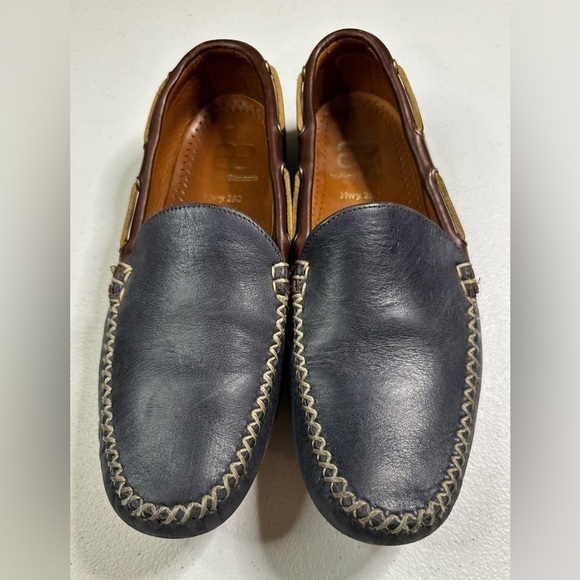 ae‎ ALLEN EDMONDS Hwy 280 Leather Loafers Drivers Driving Shoes Moccasins 9.5D - Picture 1 of 9